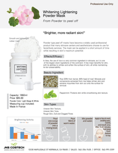Load image into Gallery viewer, Powder Peel-off Mask - Whitening Lightening