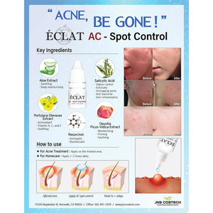 ECLAT AC Acne Spot Treatment Salicylic Acid Acne Care Serum Blemish 5ml EA