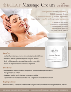 ECLAT Massage Cream for Professionals