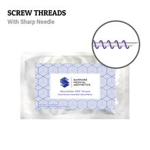 Load image into Gallery viewer, [Screw] Sapphire PDO Threads 100pcs/box
