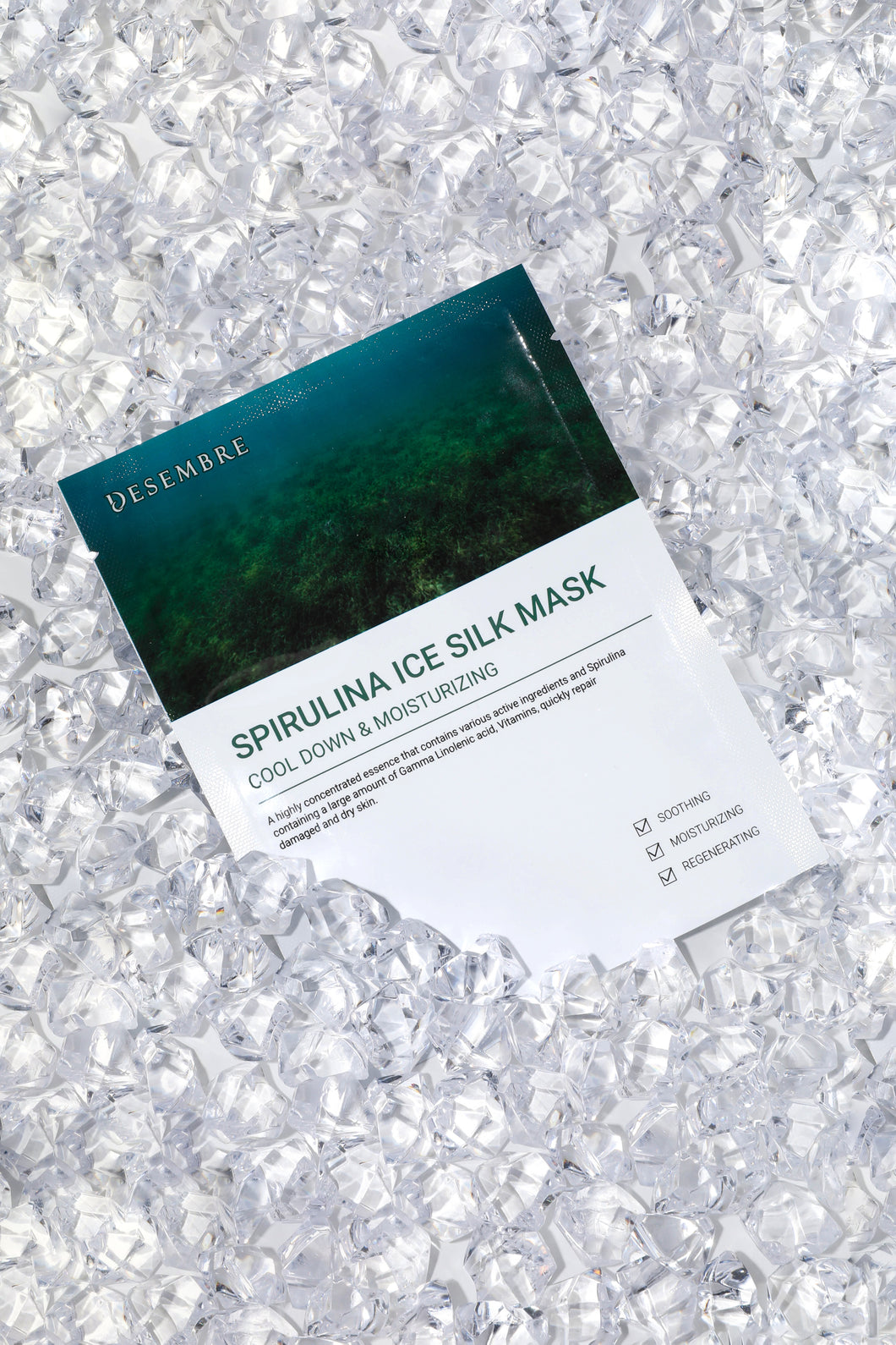 Desembre Spirulina Ice Silk Mask 10 sheets