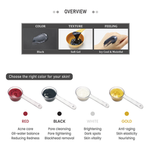 Load image into Gallery viewer, ECLAT FROSTY [Black] Peel-off Facial Mask Jelly Type
