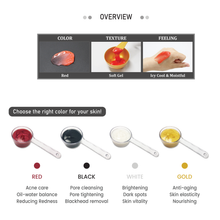 Load image into Gallery viewer, ECLAT FROSTY [Red] Peel-off Facial Mask Jelly Type
