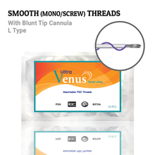 Load image into Gallery viewer, [Smooth/Cannula] Ultra Venus PDO Threads 100pcs/box
