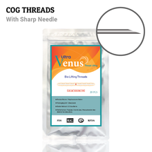 Load image into Gallery viewer, [Cog with Sharp Needle] Ultra Venus PDO Threads 20pcs/pack
